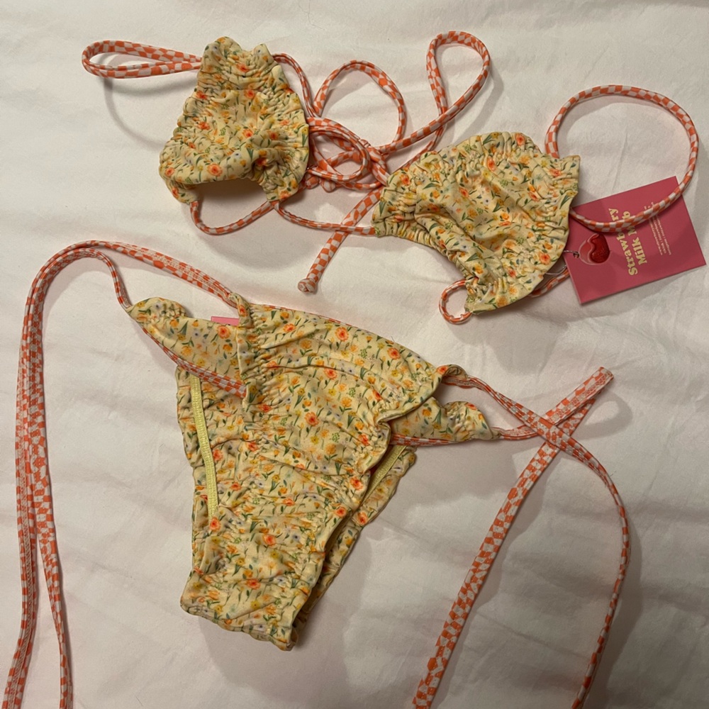 strawberry milk mob buttercup bikini